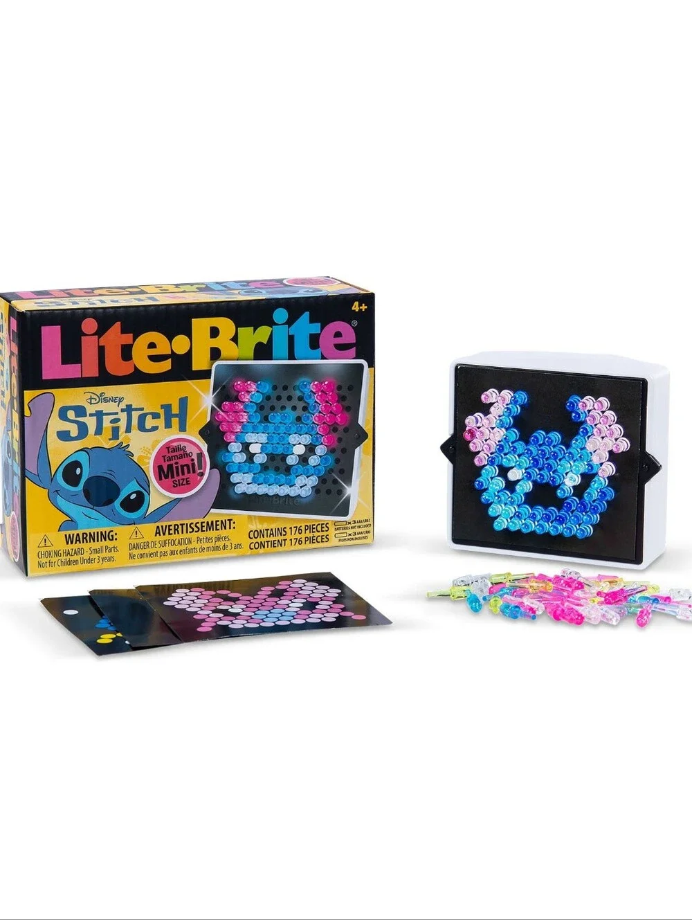 NIB Lite-Brite Disney Stitch Mini Size Travel Art Toy Kidcore Y2K Nostagia Retro